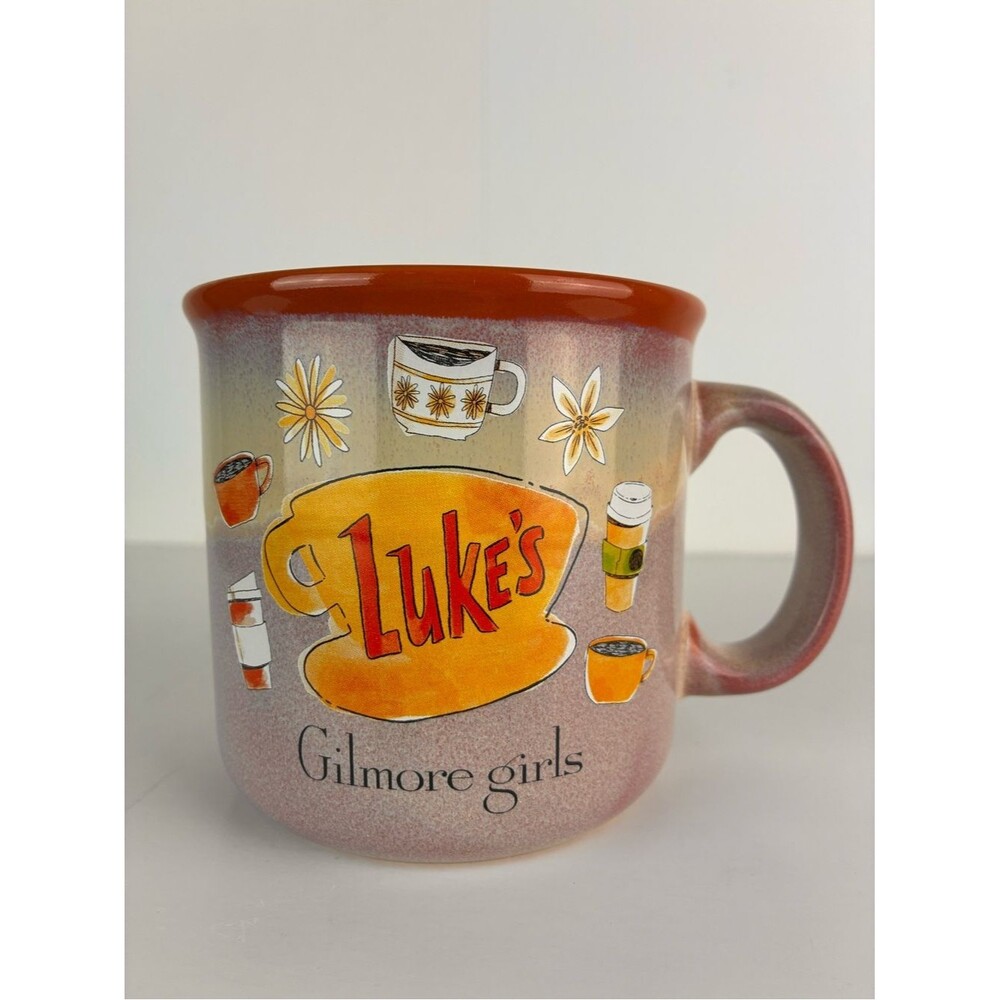Gilmore Girls Luke's Diner 20oz Ceramic Camper Mug Perfect for Coffee Lovers